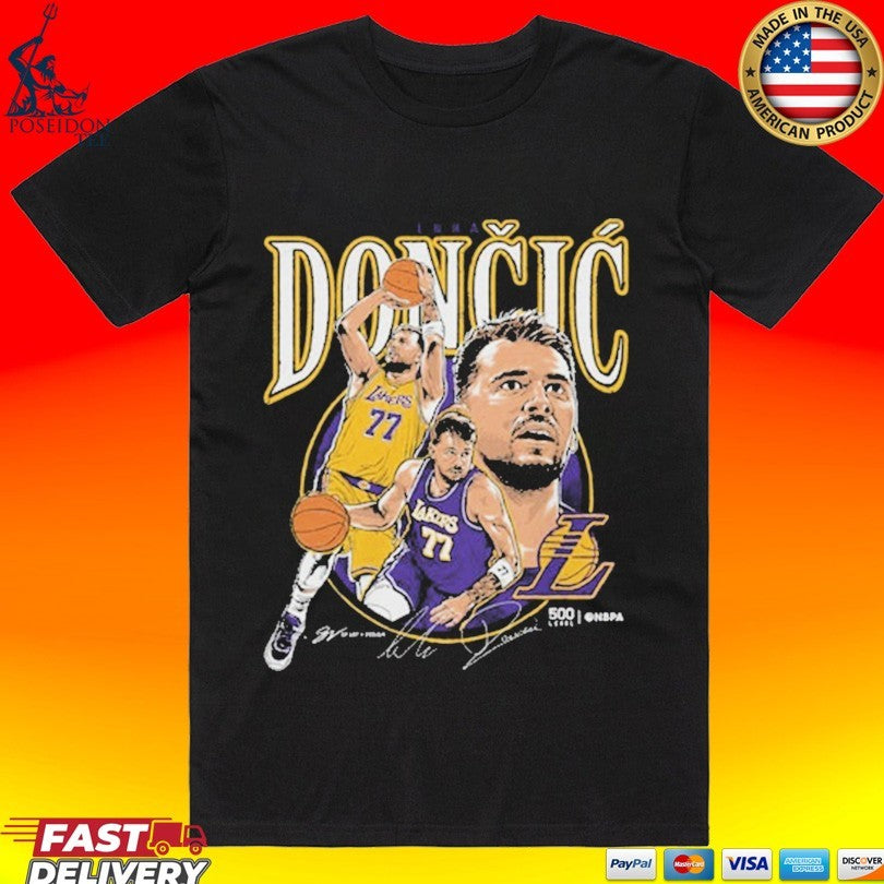 Luka Doncic Los Angeles Lakers Trio T-shirt
