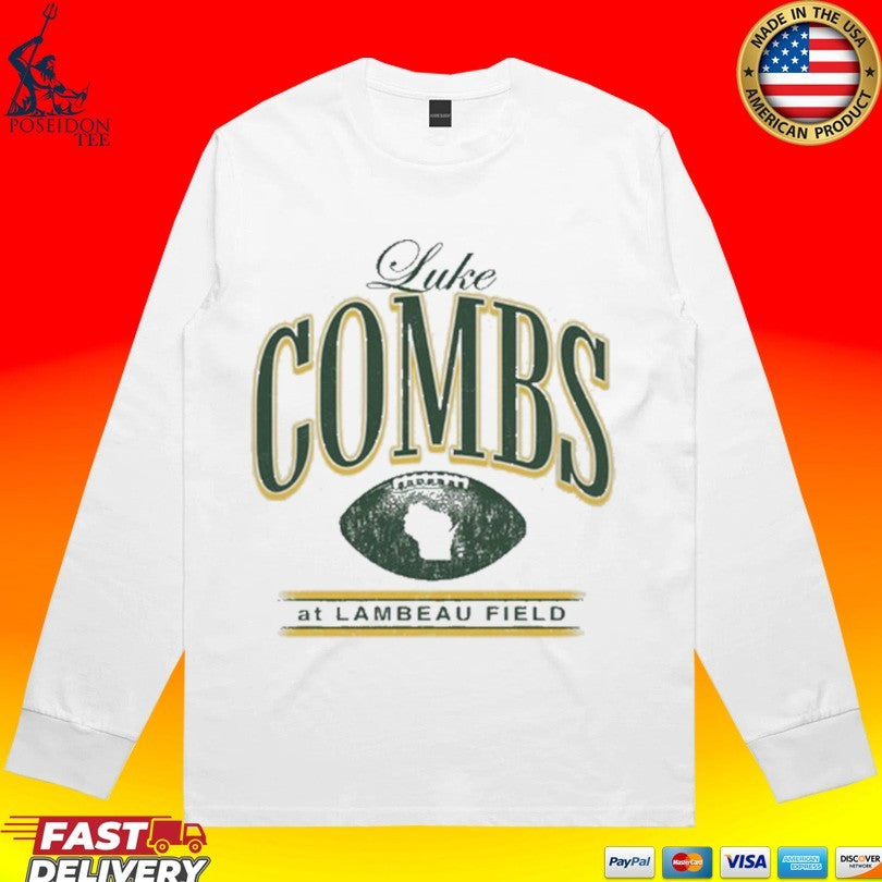 Luke Combs Concert At Lambeau Field T-shirt