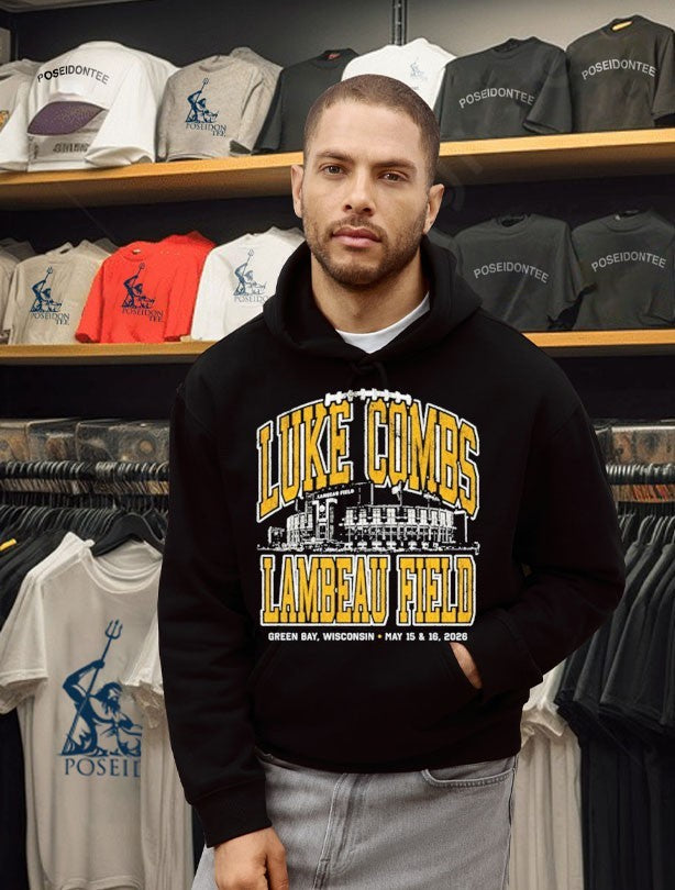 Luke Combs Lambeau Field Green Bay Wi May 15 & 16 2026 Event T-shirt
