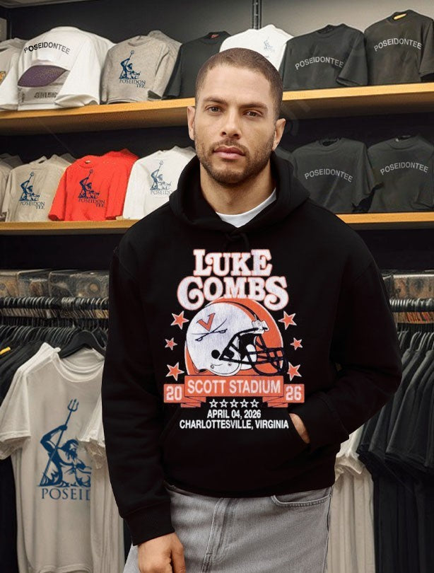 Luke Combs My Kinda Saturday Night Tour At Scott Stadium In Charlottesville T-shirt