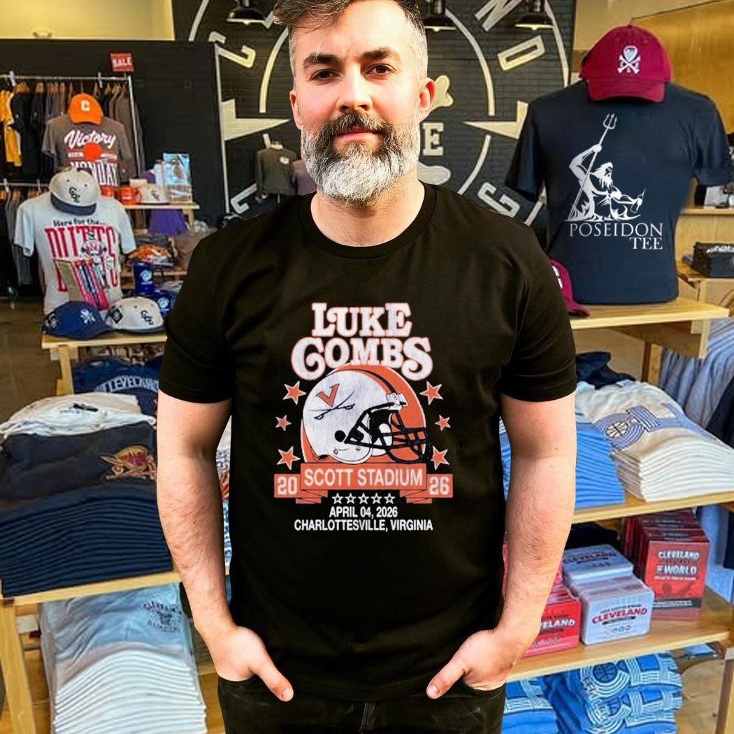 Luke Combs My Kinda Saturday Night Tour At Scott Stadium In Charlottesville T-shirt