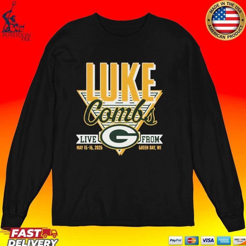 Luke Combs Show In Green Bay, Wi May 15-16, 2026 T-shirt