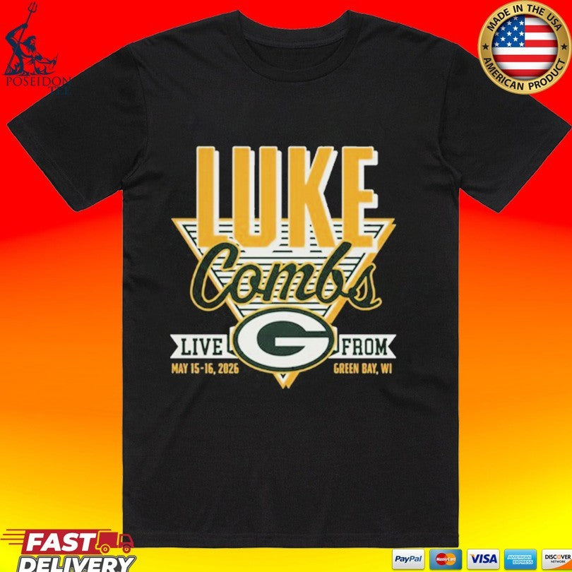 Luke Combs Show In Green Bay, Wi May 15-16, 2026 T-shirt