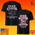 Luke Combs X Toronto Blue Jays 50th Anniversary My Kinda Saturday Night Tour 2026 T-shirt