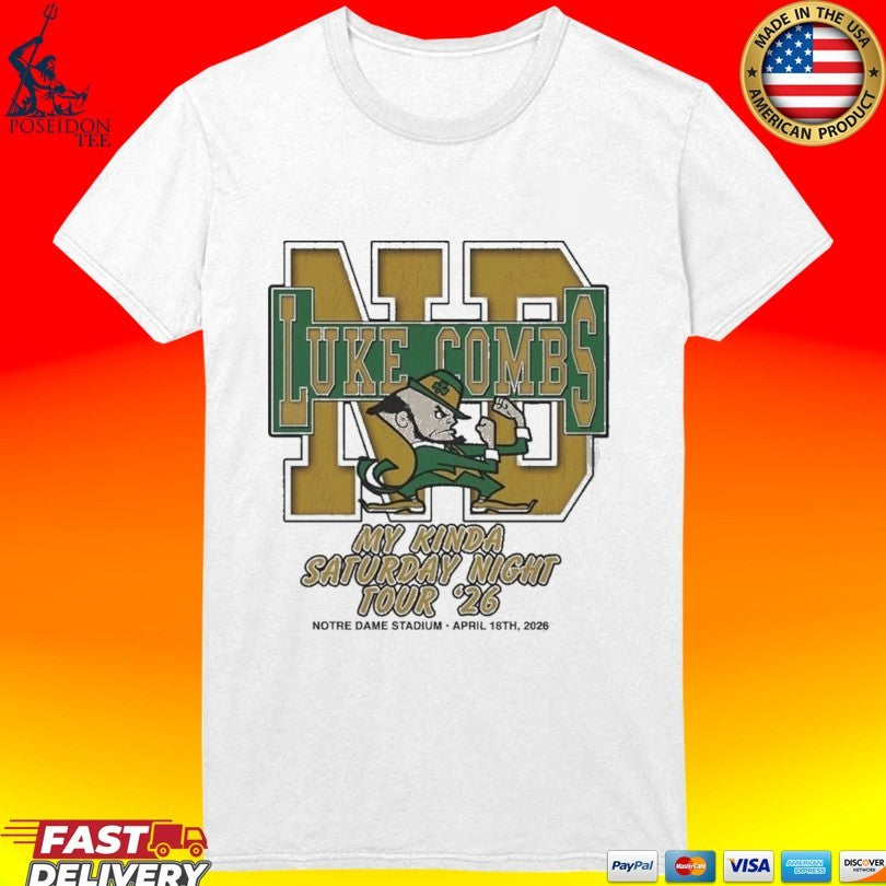 Lukecombs Exclusive Notre Dame T-shirt