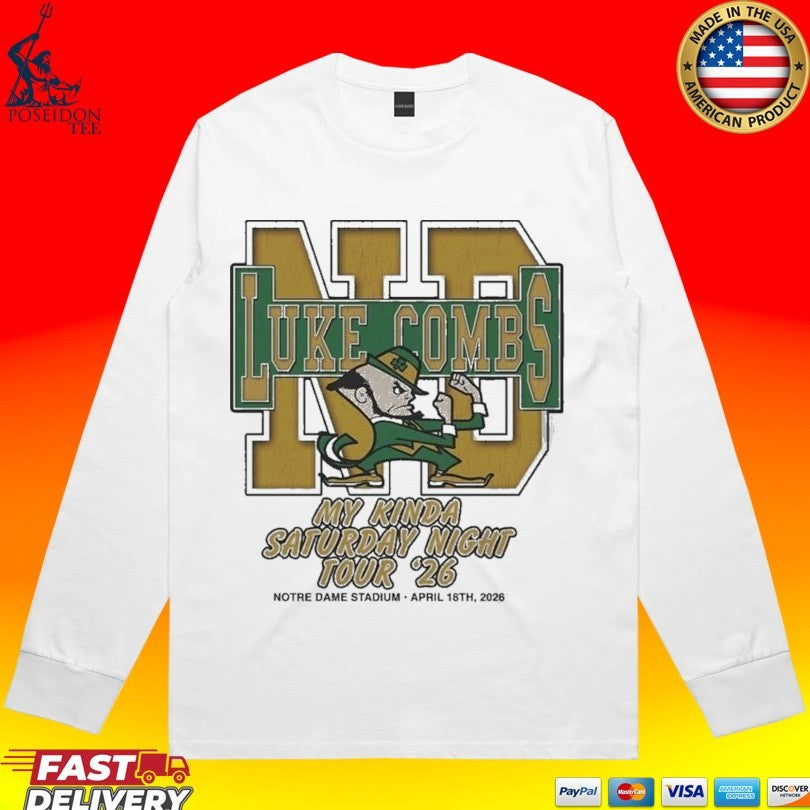 Lukecombs Exclusive Notre Dame T-shirt