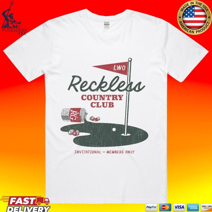Lwo Reckless Country Club Invitational Members Only T-shirt