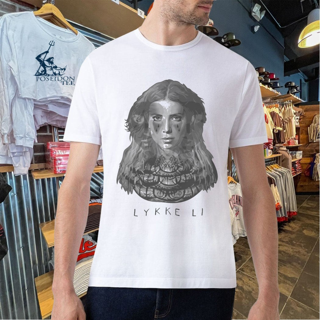 Lykke Li Noir Portrait T-shirt