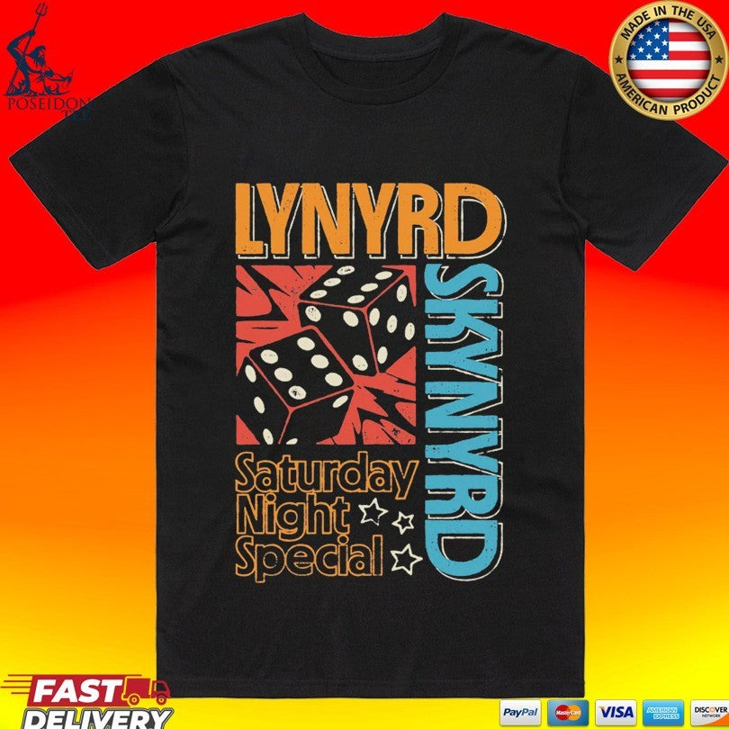 Lynyrd Skynyrd Saturday Night Special Dices T-shirt