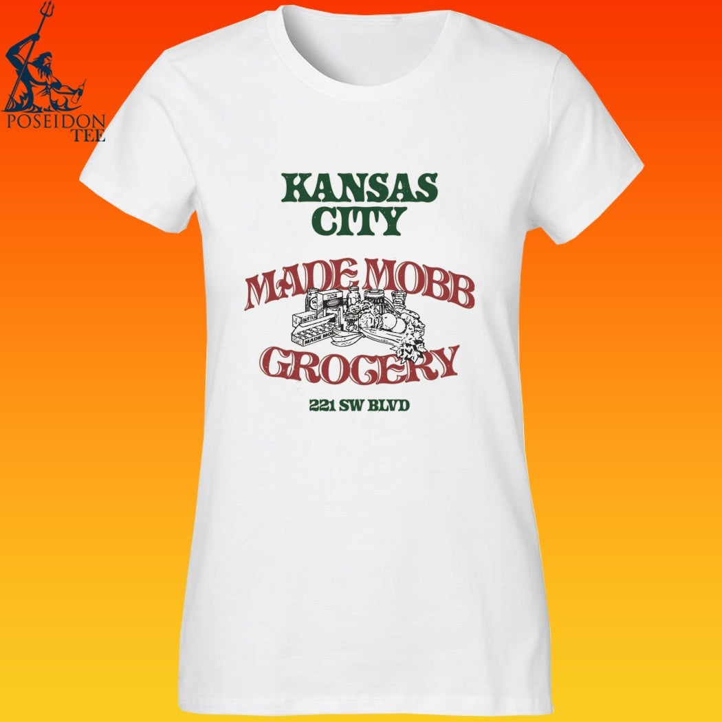Made Mobb Grocery Kansas City 221 Sw Blvd T-shirt