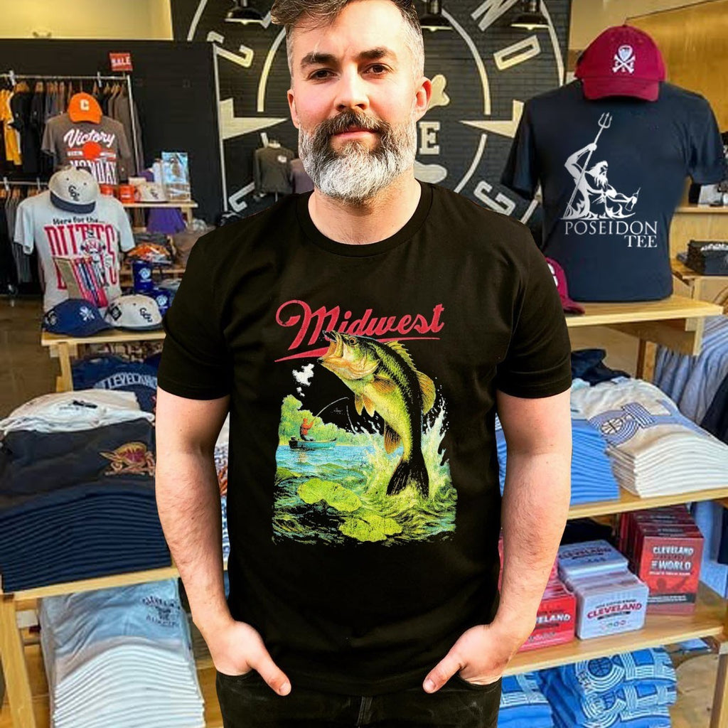 Made Mobb Midwest Bass Fishing T-shirt