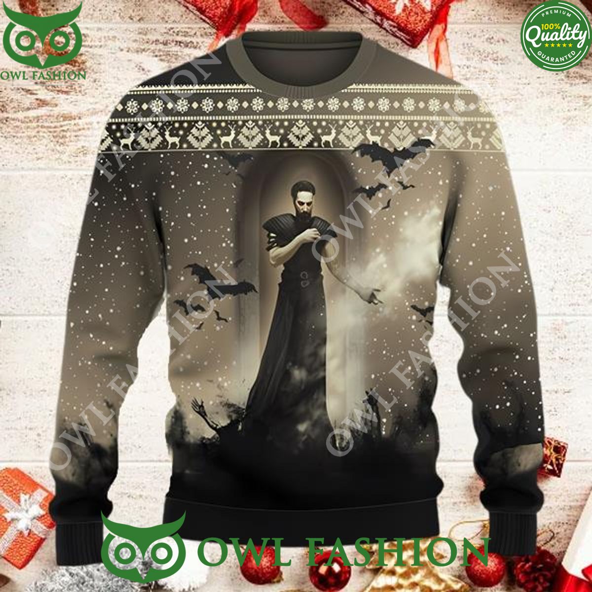 Magic The Gathering Count Dracula Ugly Sweater Christmas Jumper