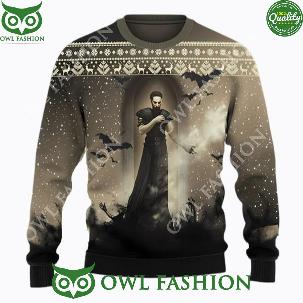 Magic The Gathering Count Dracula Ugly Sweater Christmas Jumper