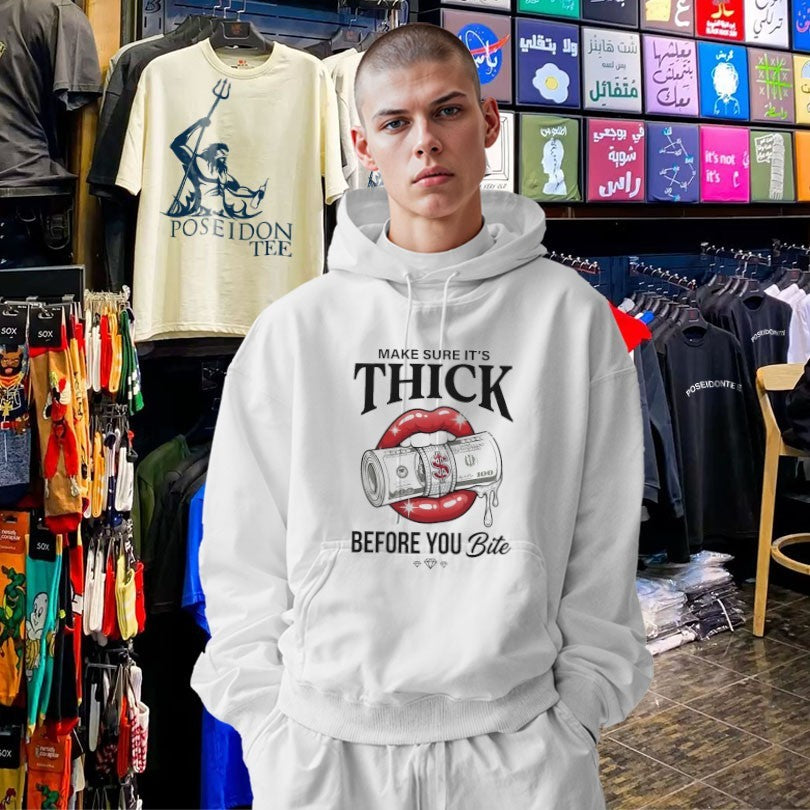 Make Sure It’s Thick Before You Bite Y2k Money T-shirt