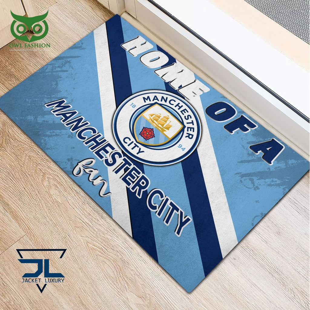 Manchester City F.C Premier League Custom Doormat