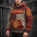Manchester United Vintage Style Premium Fashion Hoodie