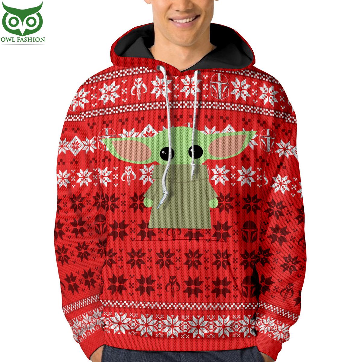 Mandalorian Ugly Sweaters 3D AOP Ugly Sweater Jumper
