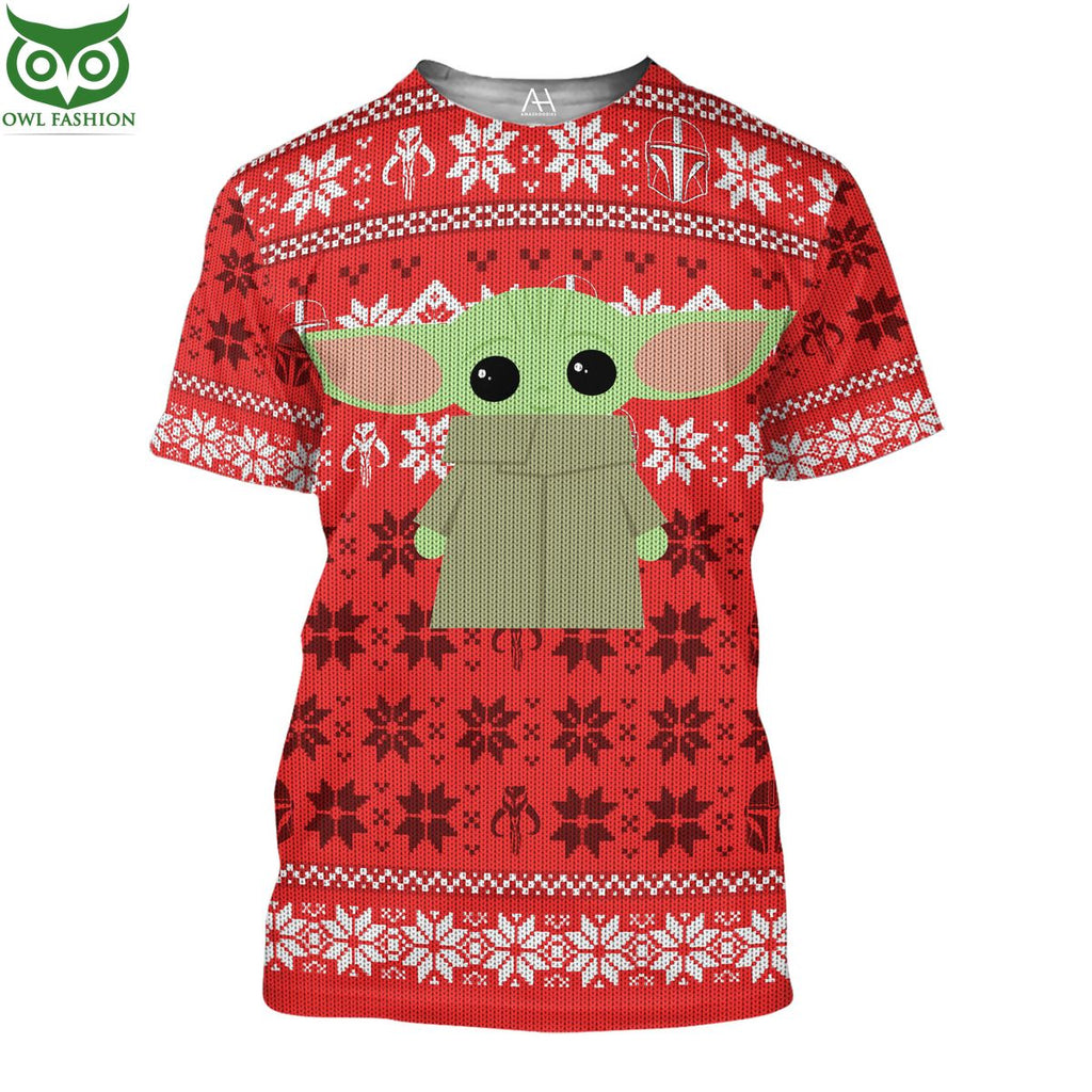 Mandalorian Ugly Sweaters 3D AOP Ugly Sweater Jumper
