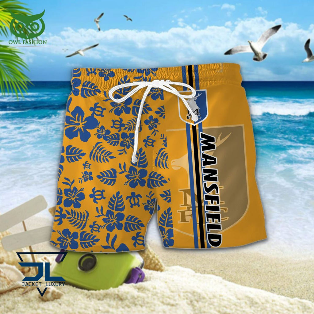 Mansfield Town Football EPL Championship Hawaiian Shirt