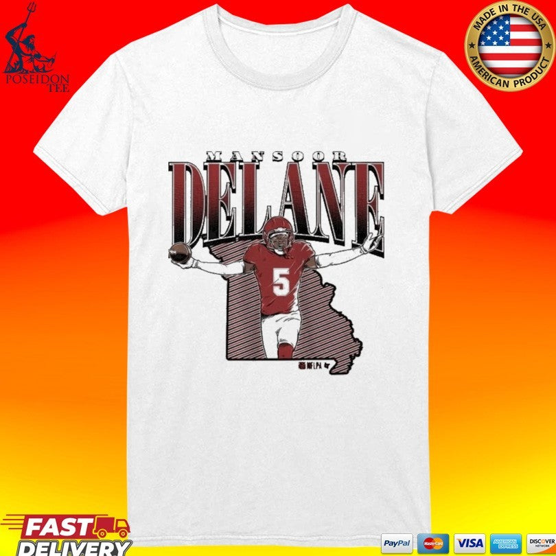 Mansoor Delane State Star Remix Kansas City Chiefs T-shirt