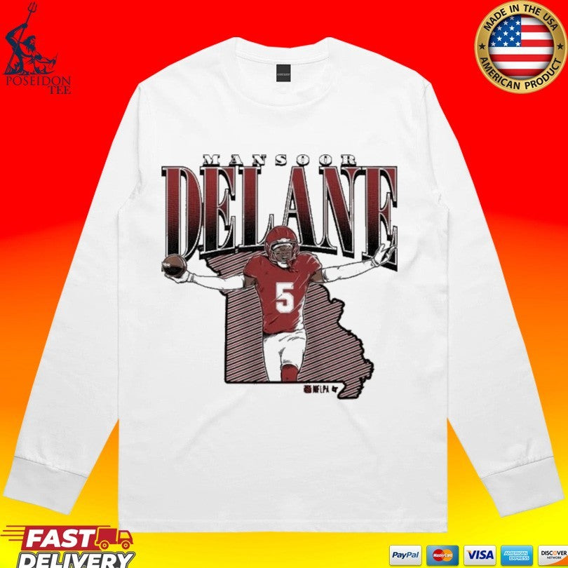 Mansoor Delane State Star Remix Kansas City Chiefs T-shirt