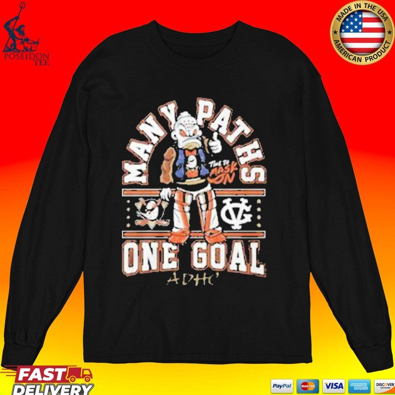 Many Paths Time To Mask One Goal ADHC T-shirt