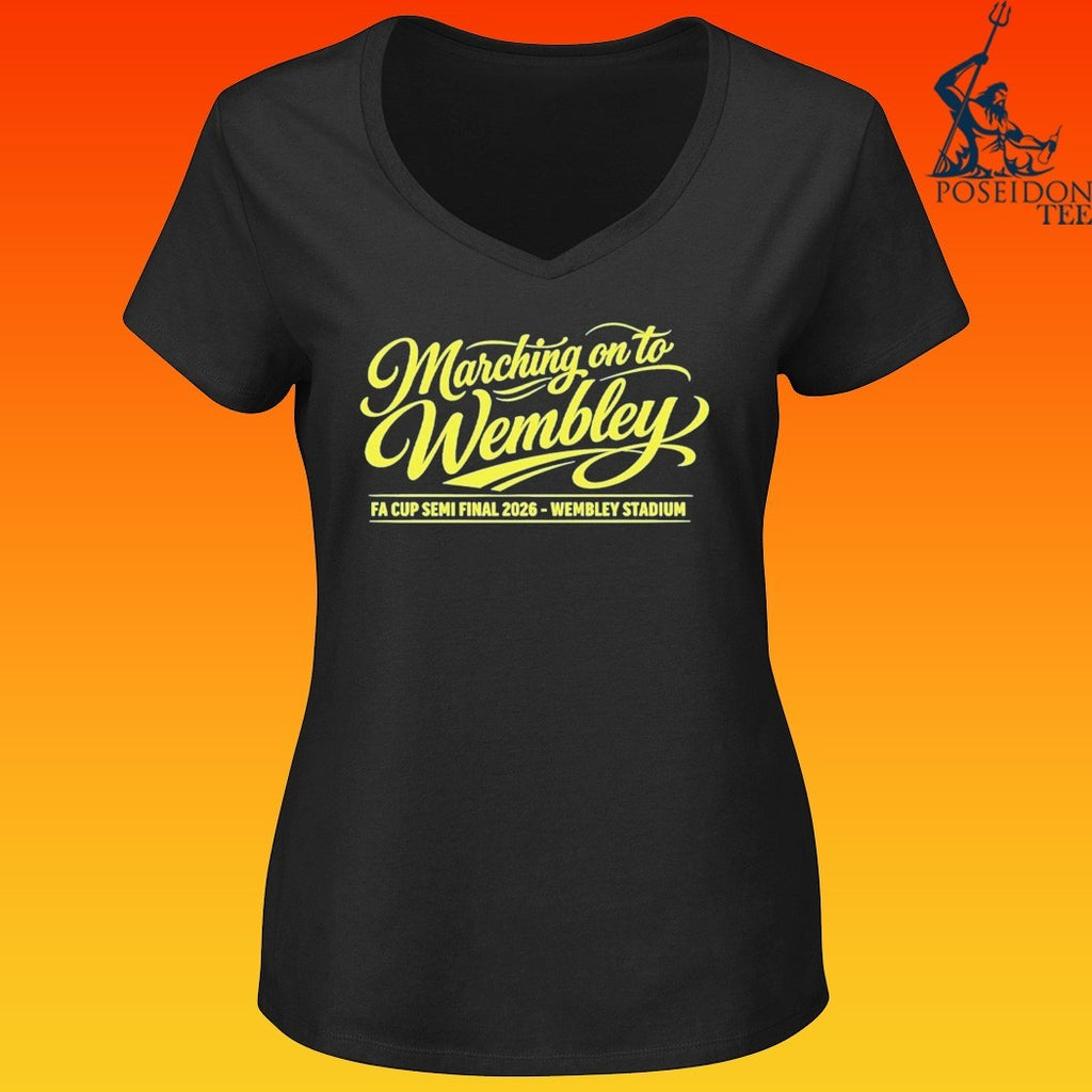 Marching On To Wembley Fa Cup Semi Final 2026 Wembley Stadium T-shirt