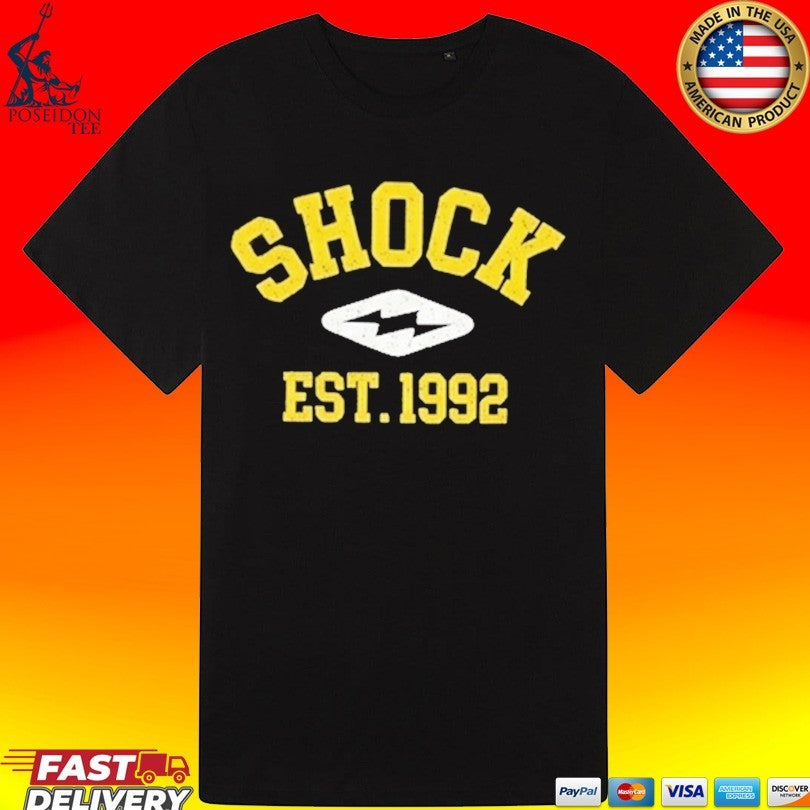 Marcus Fakatou Shock Est 1992 T-shirt