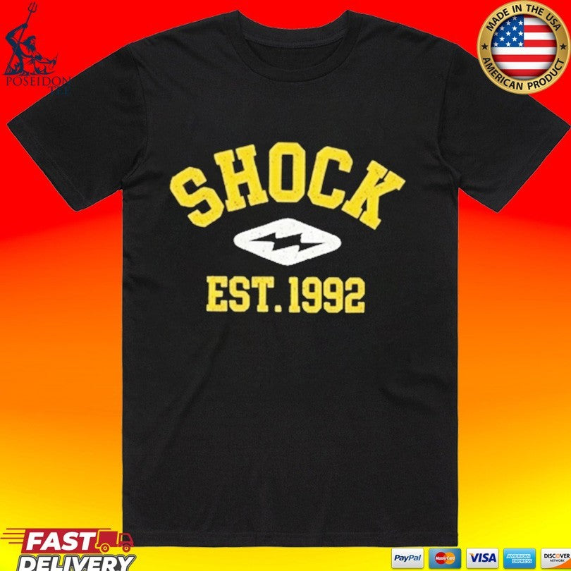 Marcus Fakatou Shock Est 1992 T-shirt