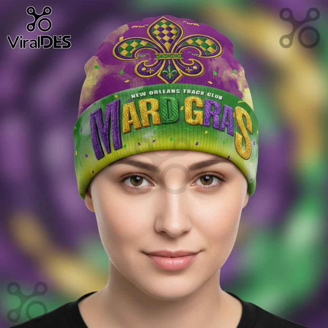 Mardi Gras Limited Edition Beanie Hat
