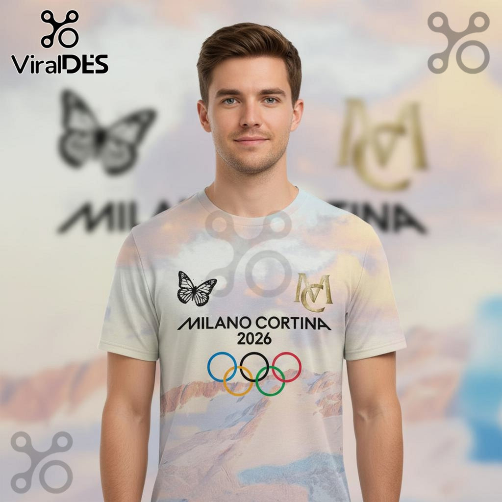 Mariah Carey Winter Olympics 2026 3D T-Shirt