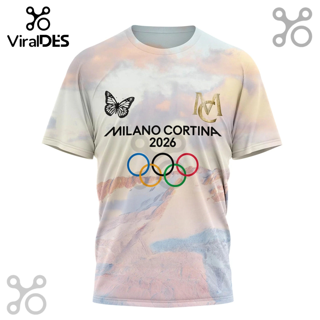 Mariah Carey Winter Olympics 2026 3D T-Shirt