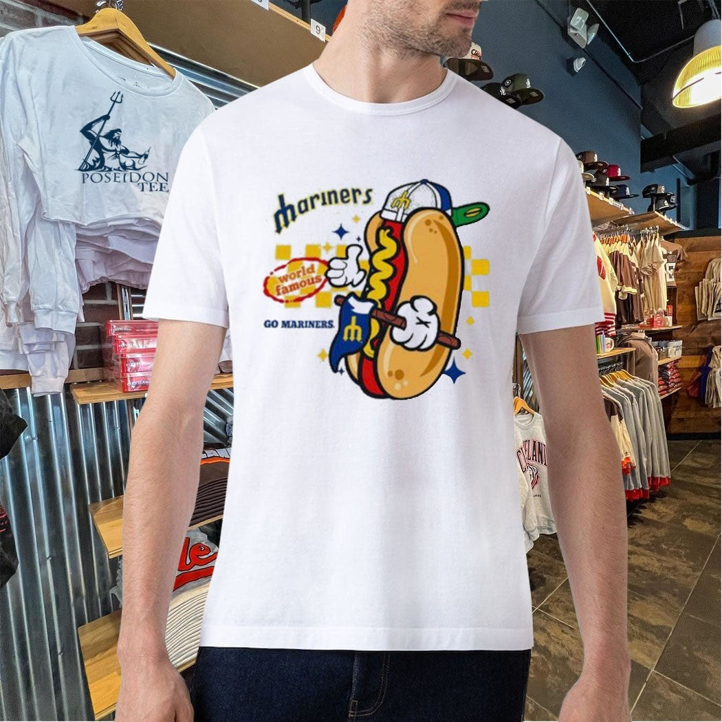 Mariners World Famous Hot Dog T-shirt
