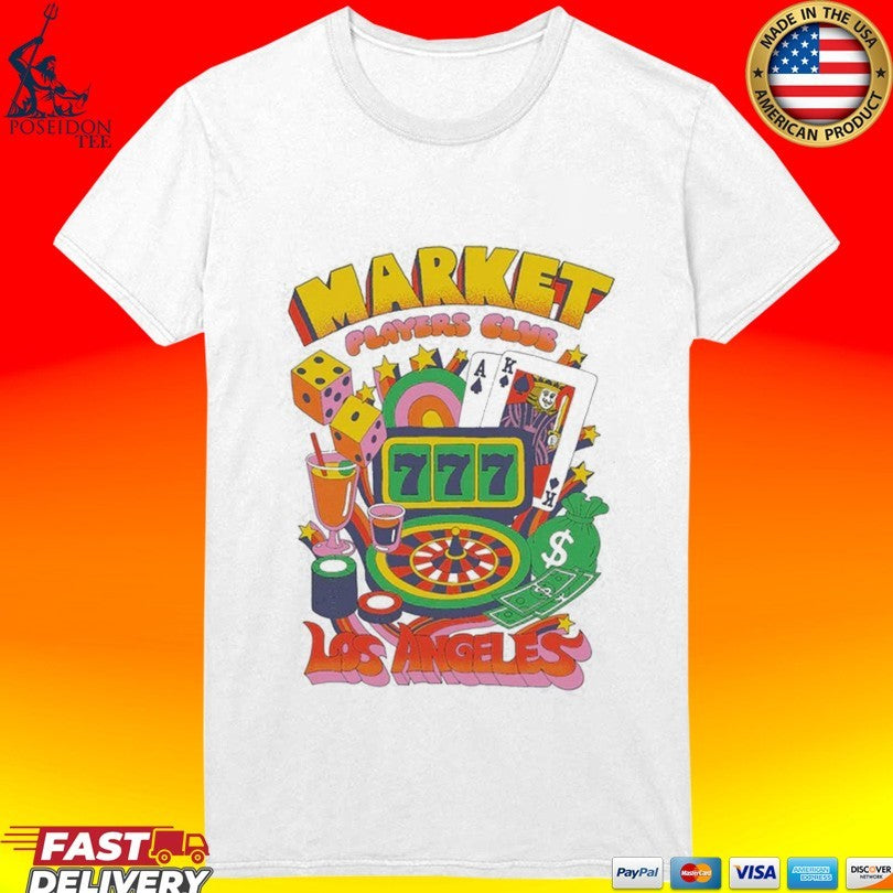 Market Los Angeles Players Club T-shirt