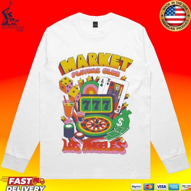 Market Los Angeles Players Club T-shirt