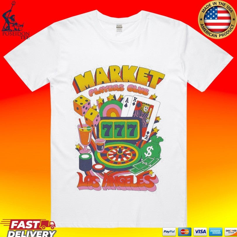 Market Los Angeles Players Club T-shirt