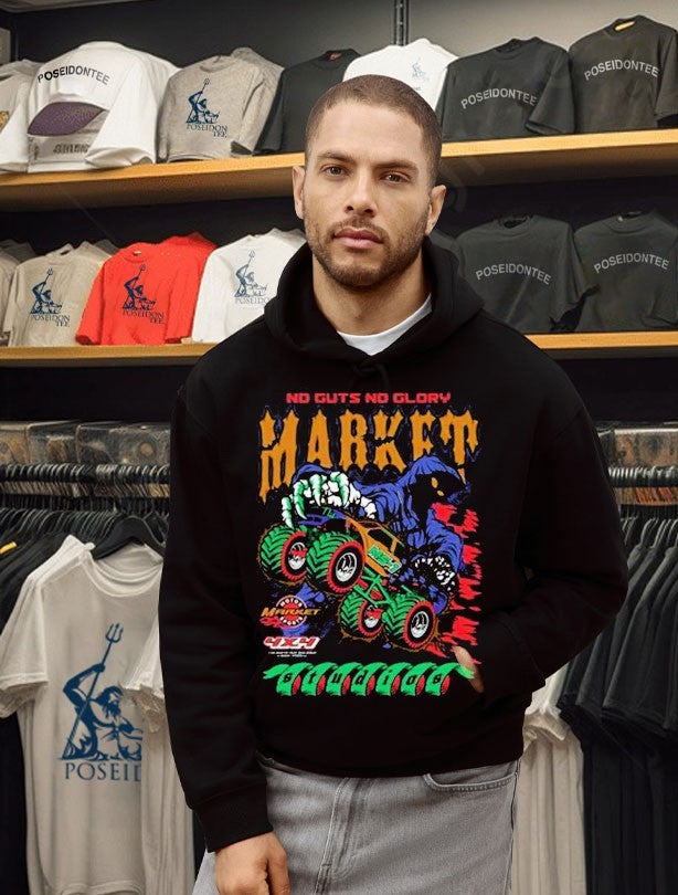 Market No Guts No Glory Studios T-shirt