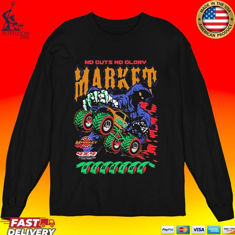 Market No Guts No Glory Studios T-shirt