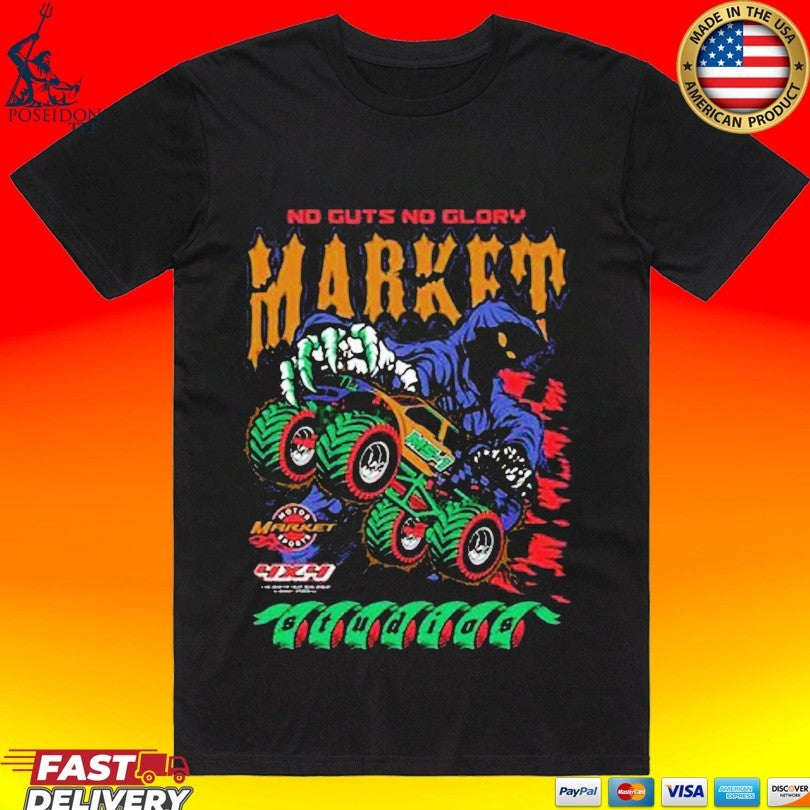Market No Guts No Glory Studios T-shirt