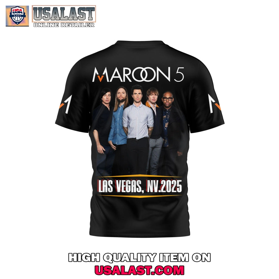 Maroon 5 The Residency 2025 Full Print Shirt