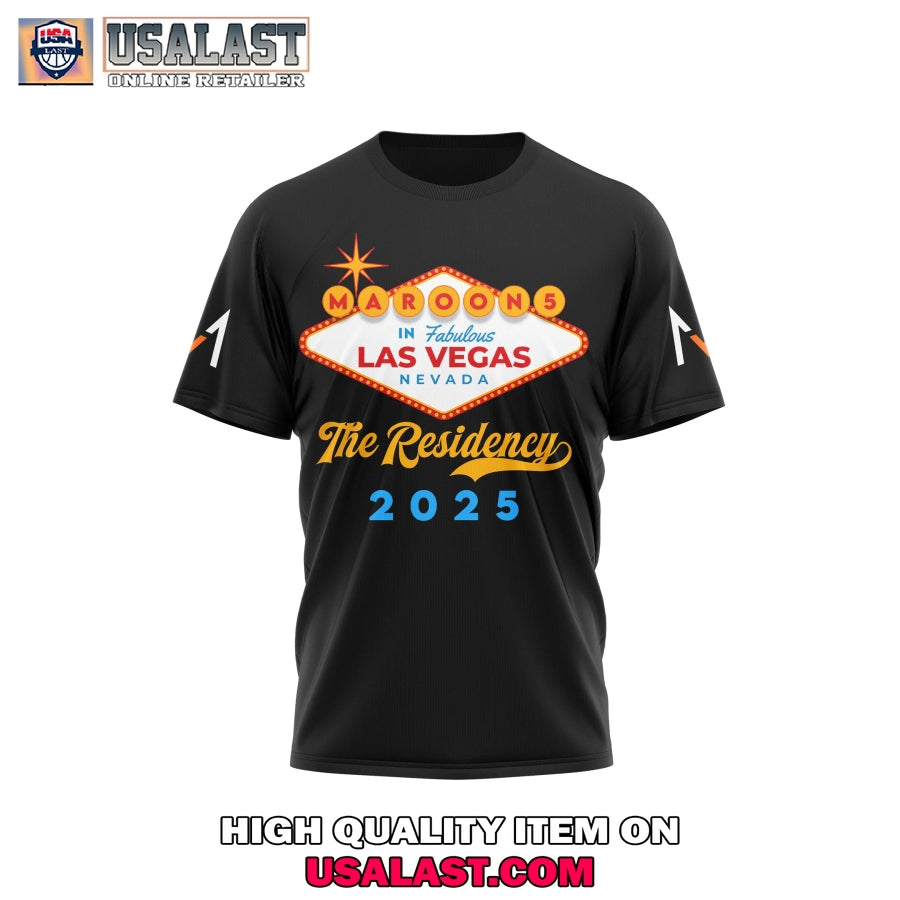 Maroon 5 The Residency 2025 Full Print Shirt
