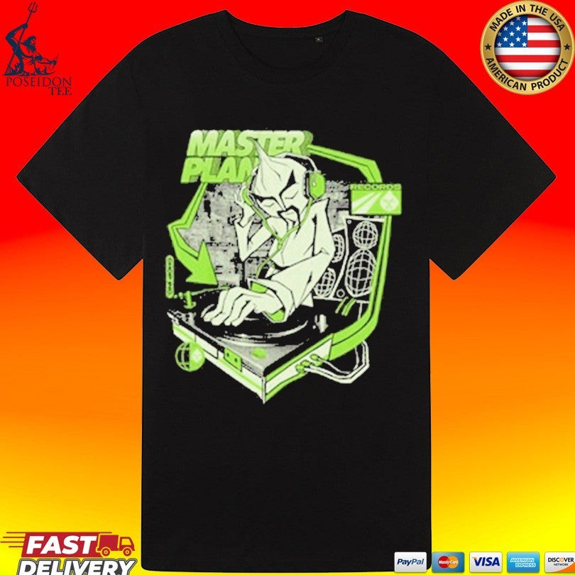 Master Plan Records Ilustrata T-shirt