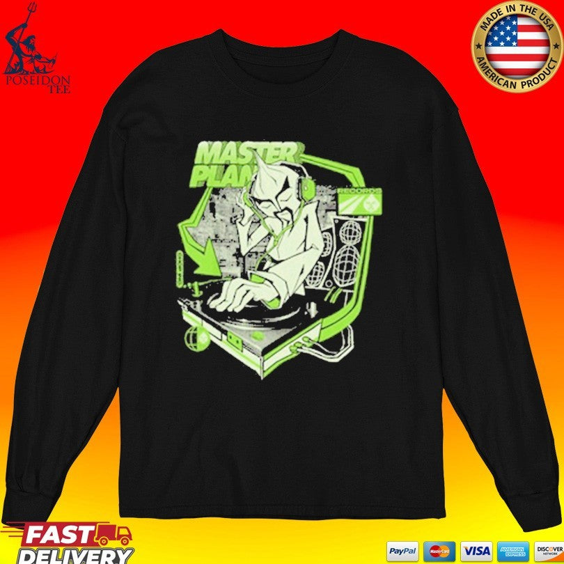 Master Plan Records Ilustrata T-shirt