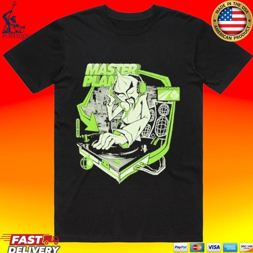 Master Plan Records Ilustrata T-shirt