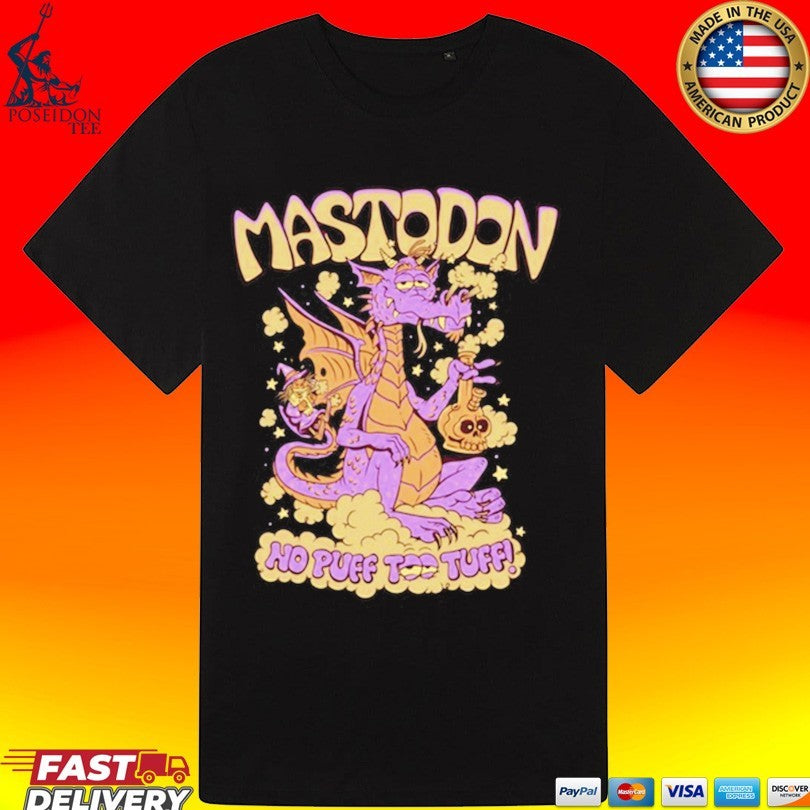Mastodon Puff And The Wizard T-shirt