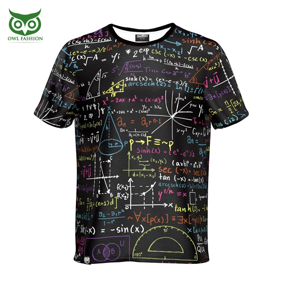 Math Formula Geometric 3D TShirt