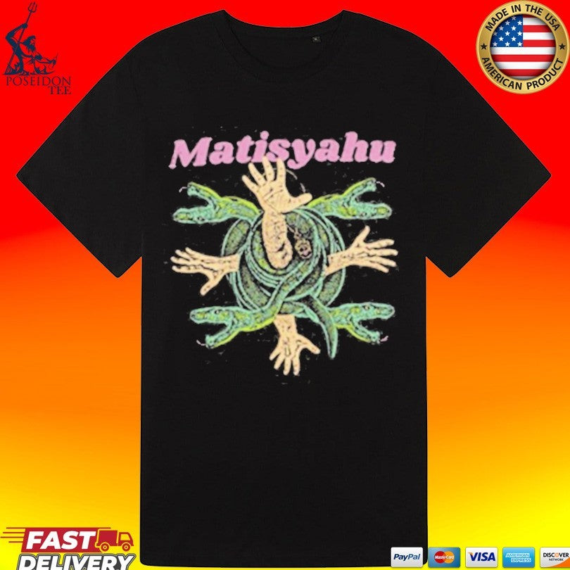 Matisyahu Snake Hands T-shirt