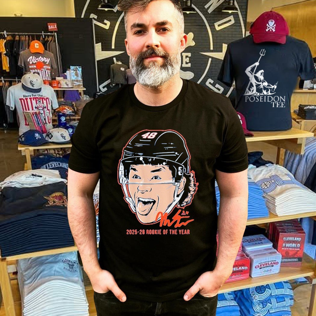 Matthew Schaefer Roty Swag Head 2025-26 Rookie Of The Year T-shirt