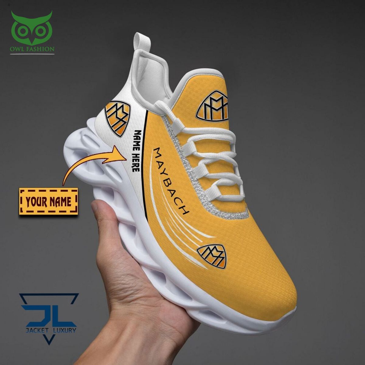 Maybach Car Brand Personalized Max Soul Sneakers