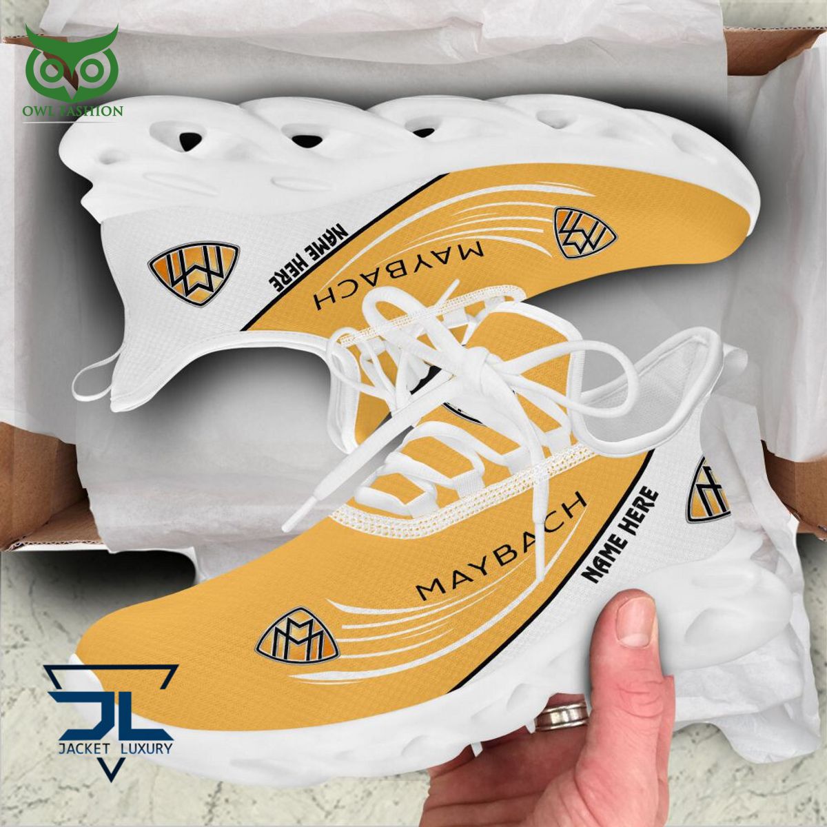 Maybach Car Brand Personalized Max Soul Sneakers